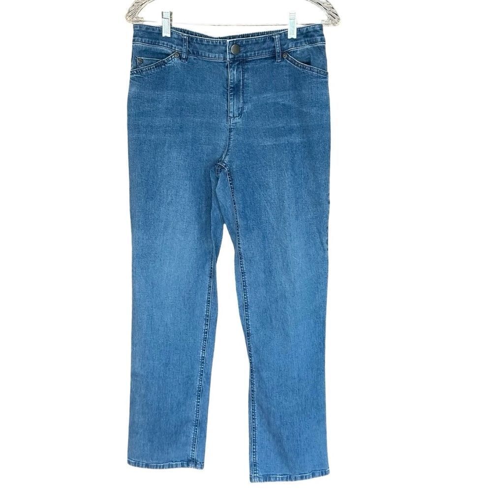 EUC J. Jill "Tried & True Fit" Straight Leg Jeans Size 8P